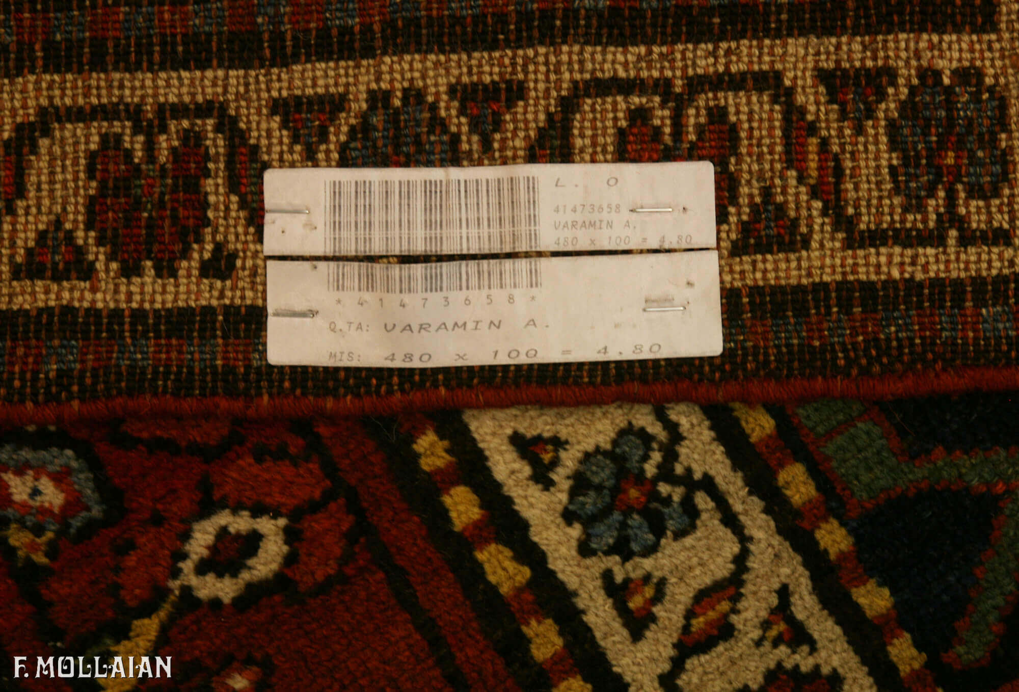Corsia Lunga Persiana Antica Varamin n°:41473658
